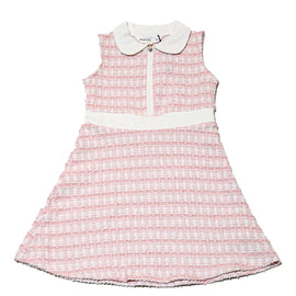 Slevless Dress With Front Zipper