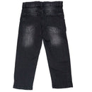 Black Straight Fit Jeans-2