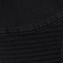 Black Slim Fit Biker Jeans-2