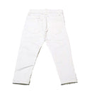 White Slim Fit Jeans-2