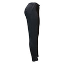 Black Single Button Dart Ponte Legging-3