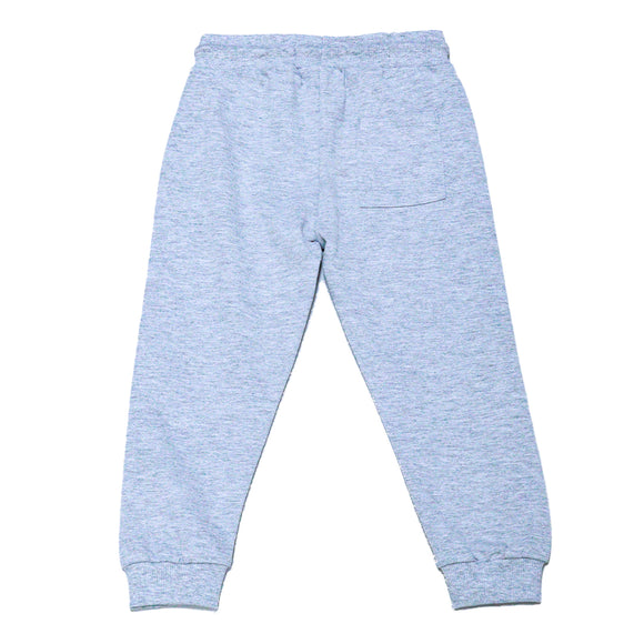 Grey Marl Jogpant With Print