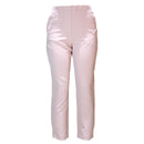 Pink Straight Leg Single Button Trouser-1