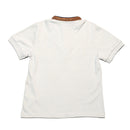 Lt Green Mandarin Collar Polo-2