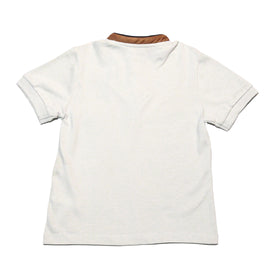 Lt Green Mandarin Collar Polo - 0