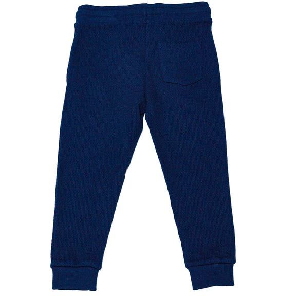 Olive Basket Knit Active Pant Dark Green