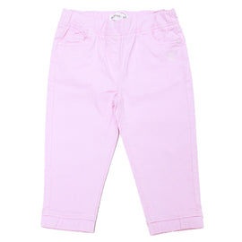 Sage Pull On Joggers With Flower Print Green