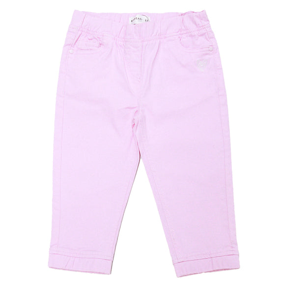 Sage Pull On Joggers With Flower Print Green