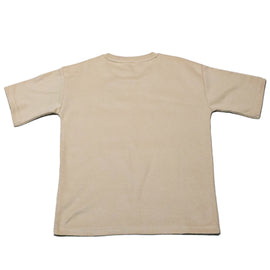 Beige Oversize Sequins Top - 0