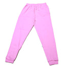 Pink Basic Print Track Pants-2