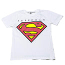 White Superman Tshirt-1