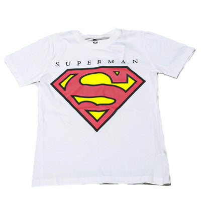 White Superman Tshirt