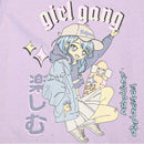 Purple Graphic T Shirts-3