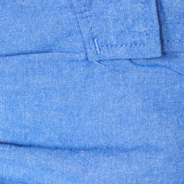 Blue Side Pockets Paperbag Jeans - 0