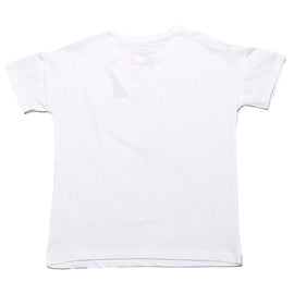 White Drop Shoulder Top With Embellishement - 0