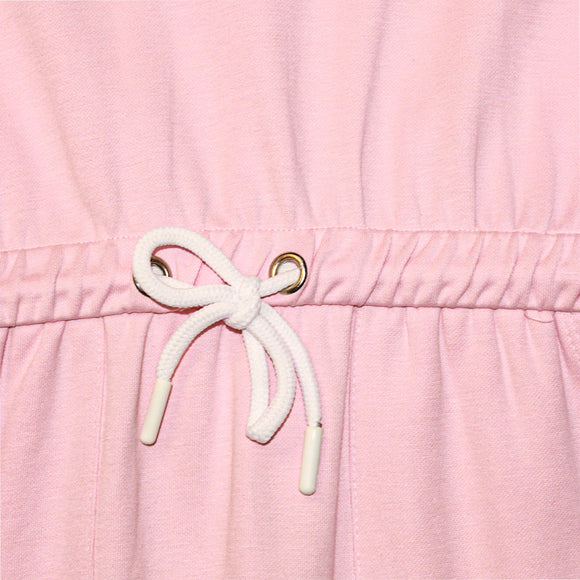 Pink Sporty Knitted Dress