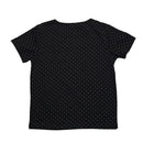 Black W Silver Top With Allover-2