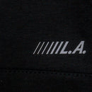 Black Cut Sew Heatseal Active Pants Black-2