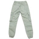 Olive Pullon Jogger Cargo Casual Trouser Green-3