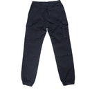 Black Pullon Cargo Casual Trouser Black-3