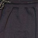 Navy Emboss Active Pants-3