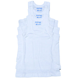 White 3 Pack Vest Basic White 2 4 Years