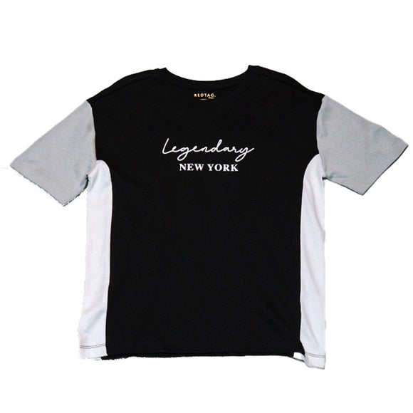 Black Legendary Cut And Sewn Oversize Tee