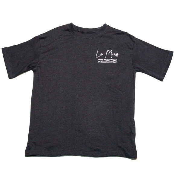 Black Photographic Oversize Tee