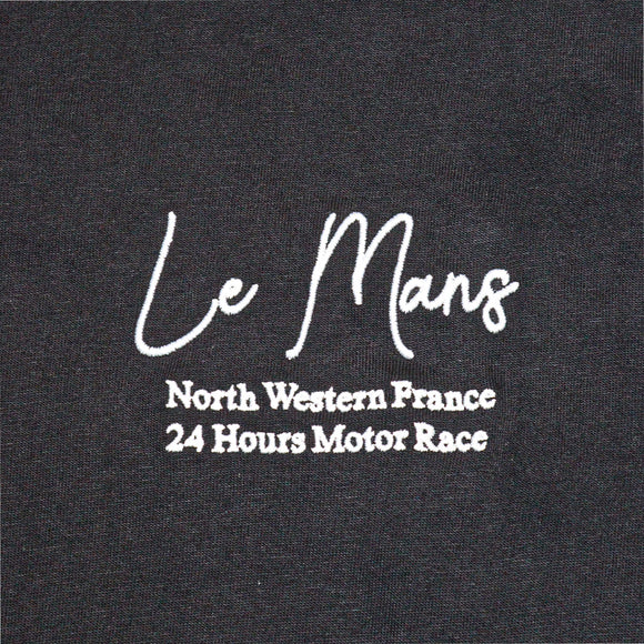 Black Photographic Oversize Tee