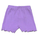 White Floral All Over Print T Shirt With Lilac Tights White-4