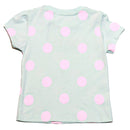 Aqua Polka Dot T Shirt-2