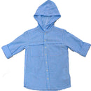 Blue Stripe Hoody Shirt Blue-1