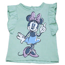 Sage Mini Mouse Print T Shirt-1