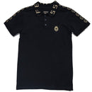 Black Golden Tape Polo Black-1