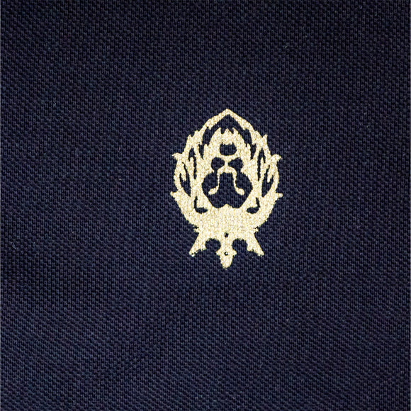 Black Golden Tape Polo Black