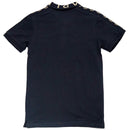 Black Golden Tape Polo Black-2