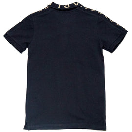 Black Golden Tape Polo Black - 0