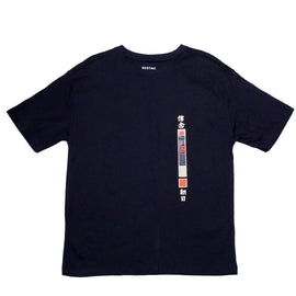 Black Temple Sun Oversize Tee