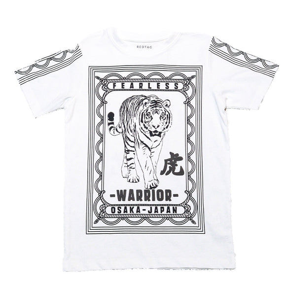 White Tiger Aop Tee