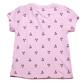 Pink Paw All Over Print T Shirt - 0