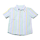 Blue Shirt With Shorts-4