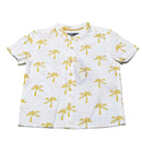 White Mandarin Collar TShirt-1