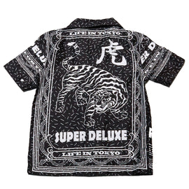 Black Placement Print Shirt - 0