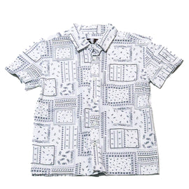 White Short Sleeve Oversized Shirt