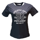 Black Ny Printed T Shirt-1