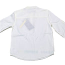 White Bobby Mandarin Collar Tshirt-3