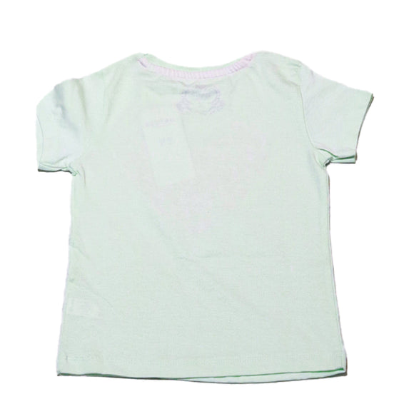 Green Sage  Heart Print Tshirt