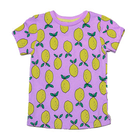 Lilac Ss Lemon Aop T Shirt