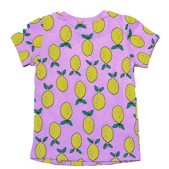 Lilac Ss Lemon Aop T Shirt