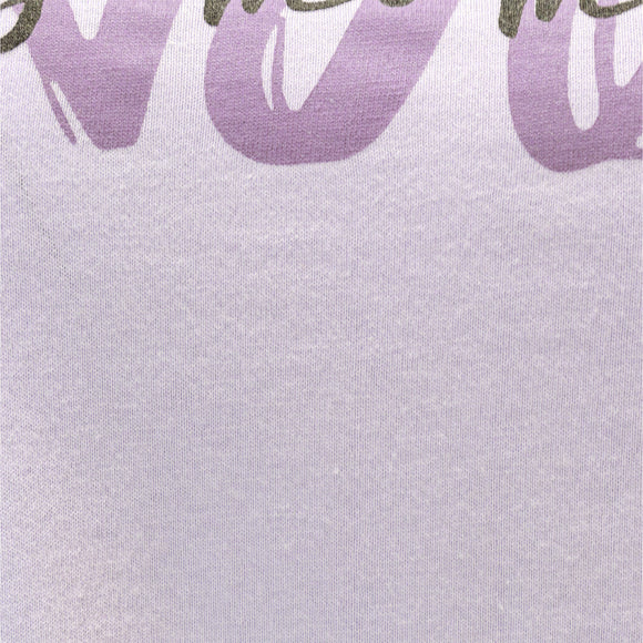 Mauve Enjoy Printed T Shirt